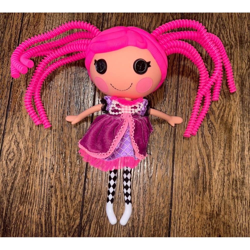 Lalaloopsy Silly Hair Doll 13" Confetti Carnivale Pink Masquerade Ball